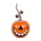 15" Floating Eyes Pumpkin Metal Tabletop Décor